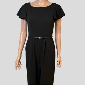Calvin Klein ruffle sleeve jumpsuit sz.2